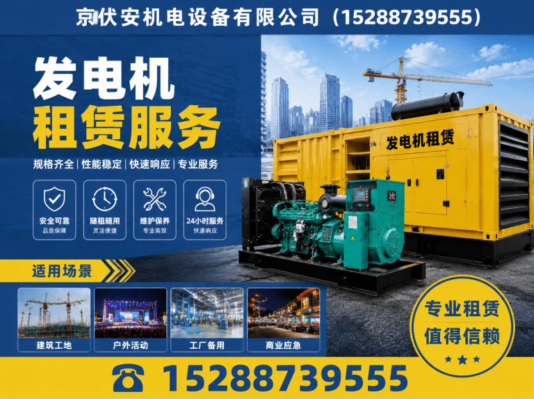 克孜勒苏静音发电车租赁展示图